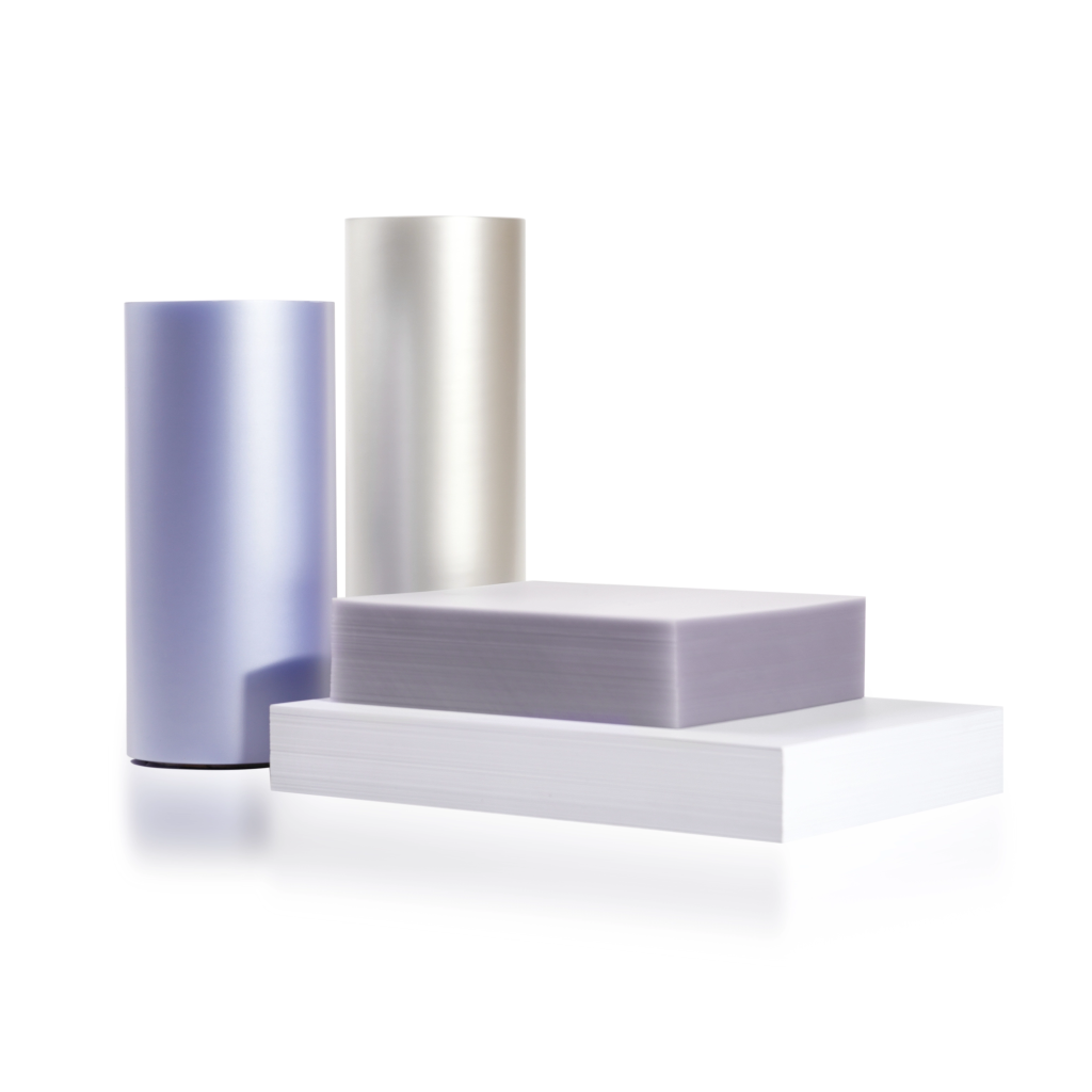 Card Core Sheet and Card Overlay Film for Card Production